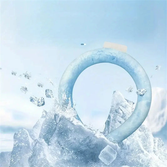 Outdoor Summer Neck Cooler Camping Climbing Cooling Neck Ring Outdoor Cooling Tool For Camping Hiking Cycling Running Fishing