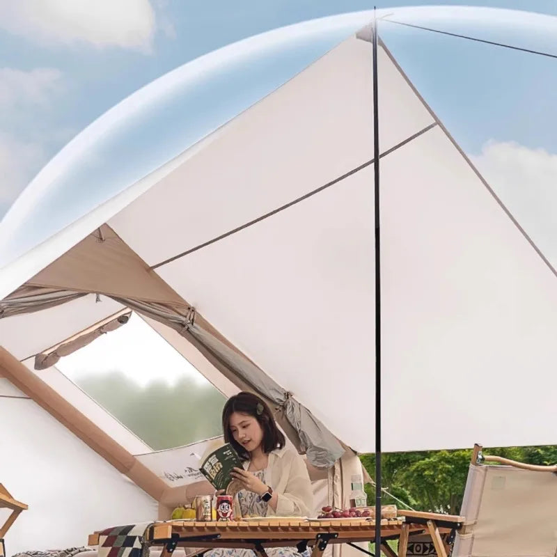 Camping Portable Automatic Inflatable Tent Shelters Outdoor Overnight Folding Waterproof Sun Protection Camping Equipment Set
