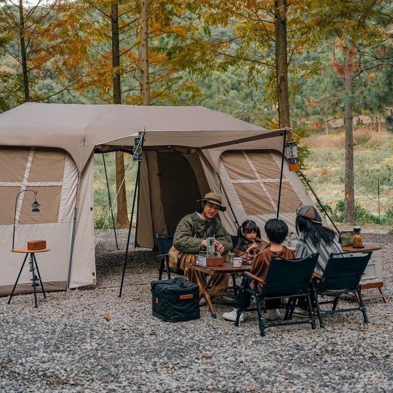 Naturehike Village17 Camping Tent 6-8 Person Large Space Automatic Tent Portable Waterproof Outdoor Picnic Quick Build Tents