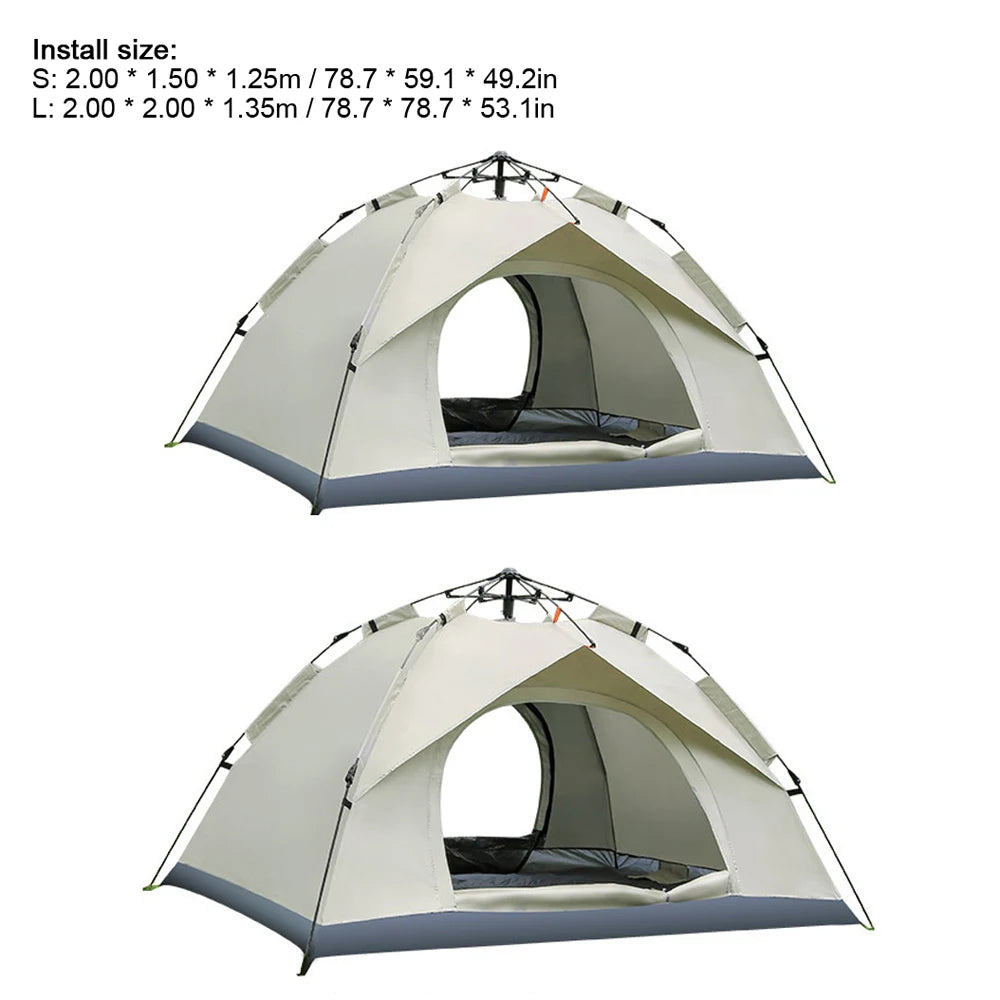 Outdoor Self-driving Travel Camping Tent Automatic Quick-opening Tent Portable Rainproof Sunshine-proof Tent Sunshine Shelter