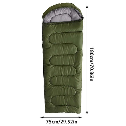 Camping Sleeping Bag Waterproof Portable  4 Season Warm Envelope Backpacking  Sleeping Bag  for Outdoor Traveling Hiking