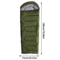 Camping Sleeping Bag Waterproof Portable  4 Season Warm Envelope Backpacking  Sleeping Bag  for Outdoor Traveling Hiking