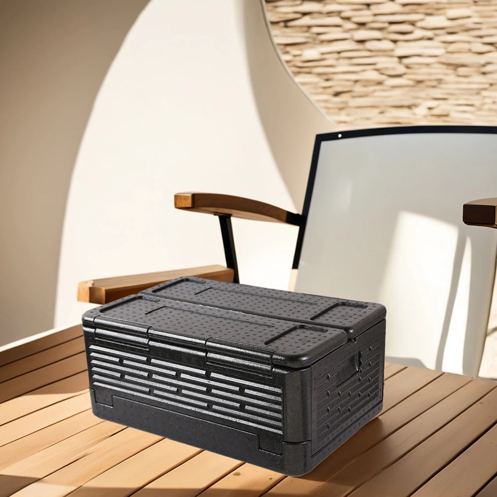 Top Load Thermal Hot Box Lightweight Foldable Cooler Fresh Box Multipurpose Outdoor Storage Box for Outdoor Camping