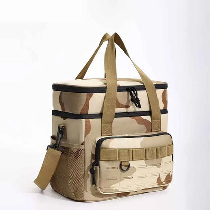 TARKA  Camping Cooler Bag Foldable Thermal Bag Beer Delivery Bag Insulation Camping Picnic Ice Pack Drink Carrier Insulated Bags