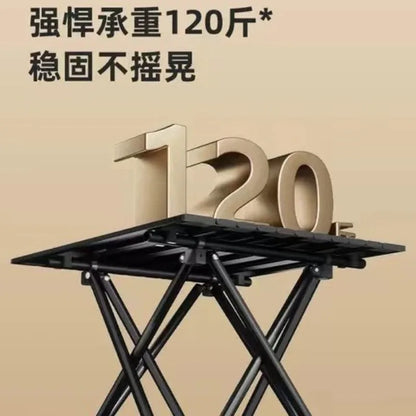 Folding table Chicken rolls table camping table picnic table portable equipment supplies simple small table office small table