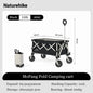 Naturehike Camping Trolley Foldable Multifunctional Outdoor Picnic Barbecue Table beach camping cart Portable barbecue Trolley
