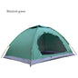 Outdoor camping tent, hiking tent with hand-connected rain and sun protection