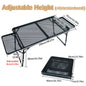 Camping Table Small Low  Outdoor Folding Table /Wild Dining Table Retractable Foldable Portable Barbecue Table