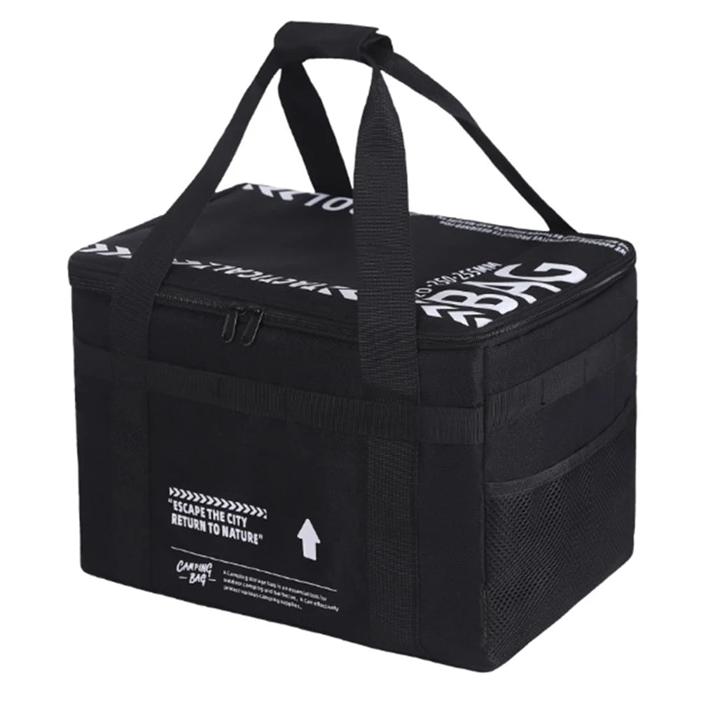 20 L Outdoor Camping Storage Bag Cooler Lunch Box Thermal bag Travel Tableware Handbag Insulated bag for Camping Picnic Tool