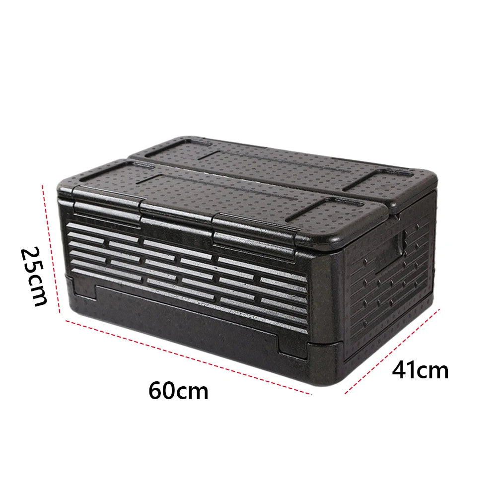 Top Load Thermal Hot Box Lightweight Foldable Cooler Fresh Box Multipurpose Outdoor Storage Box for Outdoor Camping