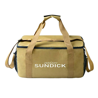 Outdoor Picnic Bag Waterproof Camping Travel Organizer Bag Thermal Cooler Lunch Box Portable Food Large Capacity Storage Handbag