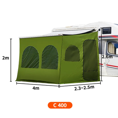 Campervan Tent, Caravan awning tent, RV awning screen room, family room, camper privacy room, awning tent van tent sunshade