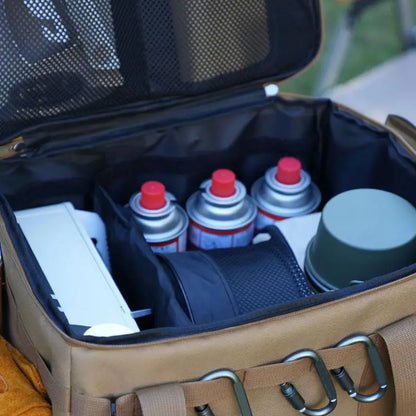Camping Gear Bag Utility Tote Bag Camping Organizer 30L Duffel With Ergonomic Handle Waterproof Container For Barbecue Picnic
