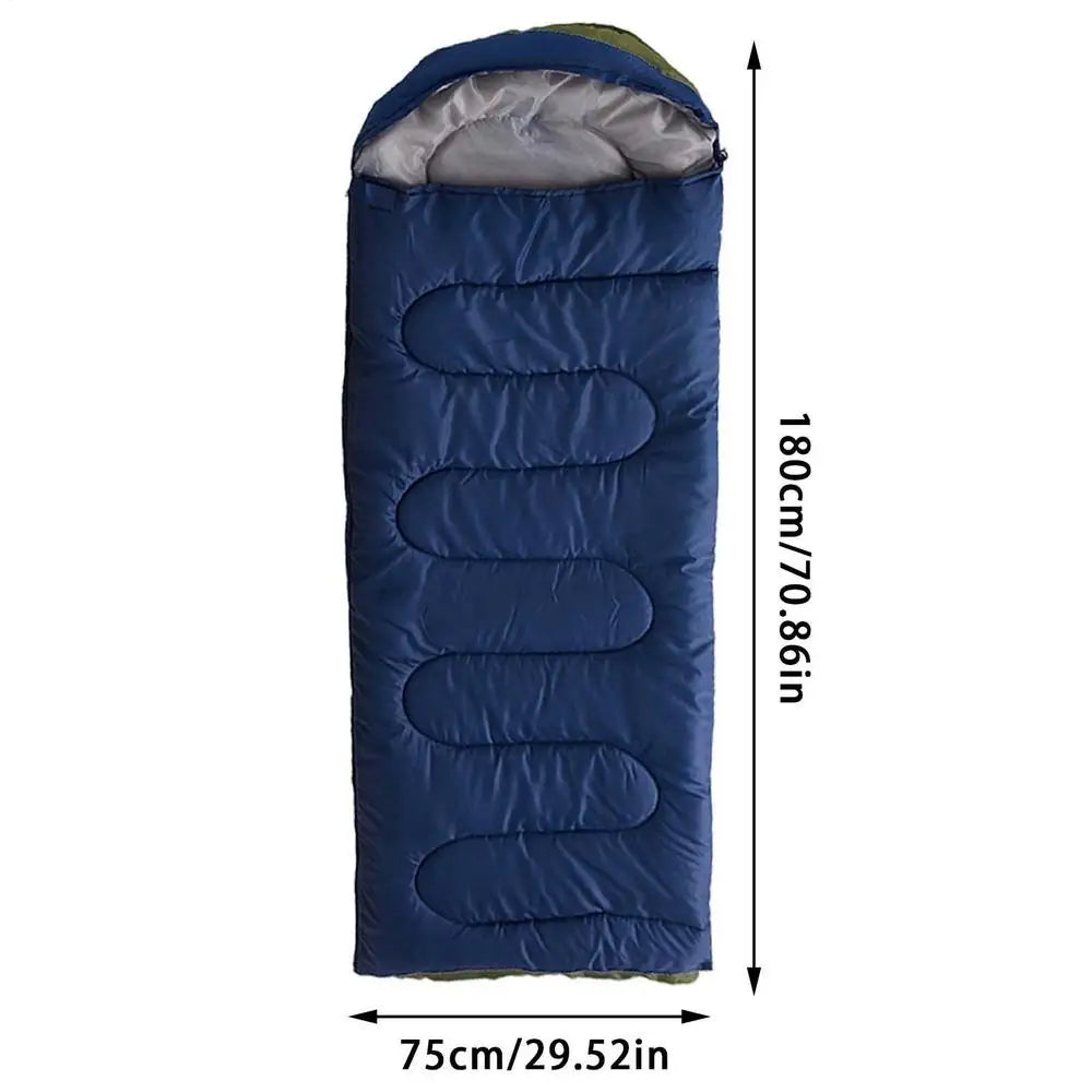 Camping Sleeping Bag Waterproof Portable  4 Season Warm Envelope Backpacking  Sleeping Bag  for Outdoor Traveling Hiking