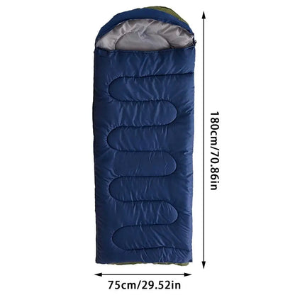 Camping Sleeping Bag Waterproof Portable  4 Season Warm Envelope Backpacking  Sleeping Bag  for Outdoor Traveling Hiking