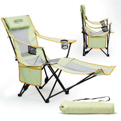 Camping Bench, Covering Sunlight and Rain Can Enjoy a Pleasant Time of Outdoor. Well Goes to the Curves of the Human Body. Sturdy Support Structure Without Tired in Long Sitting