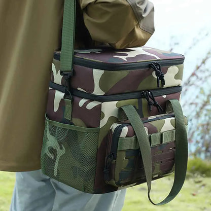 TARKA  Camping Cooler Bag Foldable Thermal Bag Beer Delivery Bag Insulation Camping Picnic Ice Pack Drink Carrier Insulated Bags