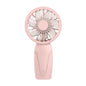 Portable Handheld Small Fan ABS Lightweight Cute Appearance USB Rechargeable Mini Fan For On Go Cooling Portable Mini Pocket Fan