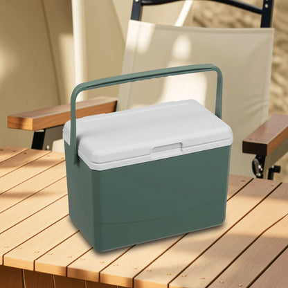 3L Insulated Portable Cooler with Handle Picnic Ice Bucket Heat Preservation Food Storage Cooler Box for Camping Tailgating