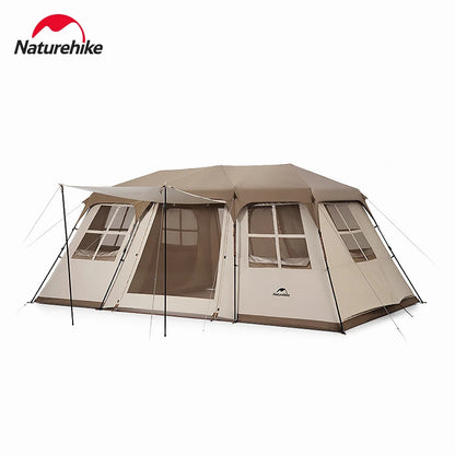 Naturehike Village17 Camping Tent 6-8 Person Large Space Automatic Tent Portable Waterproof Outdoor Picnic Quick Build Tents