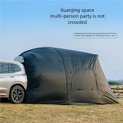 Universal SUV Camping Tent with Spacious Awning Waterproof Car Tent Easy Setup for Backpacking Traveling  Outdoors Car tail tent