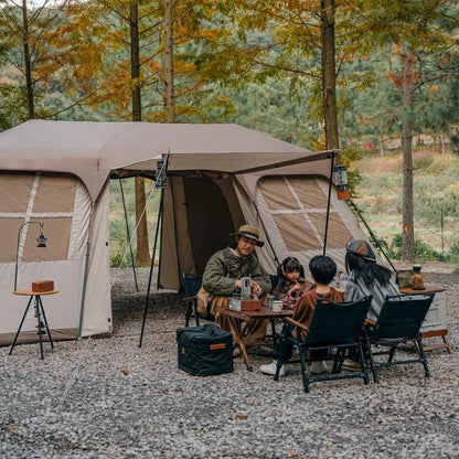 Naturehike Village17 Camping Tent 6-8 Person Large Space Automatic Tent Portable Waterproof Outdoor Picnic Quick Build Tents