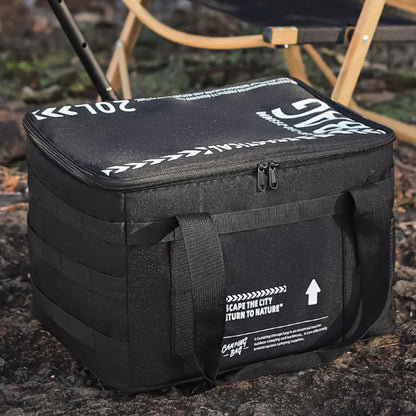 20 L Outdoor Camping Storage Bag Cooler Lunch Box Thermal bag Travel Tableware Handbag Insulated bag for Camping Picnic Tool