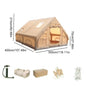 Large Inflatable Camping Tent Ultra-Quick Setup Blow Up Tent 4 Season Garden Patio Beach Fishing Inflatable Tent With air pump