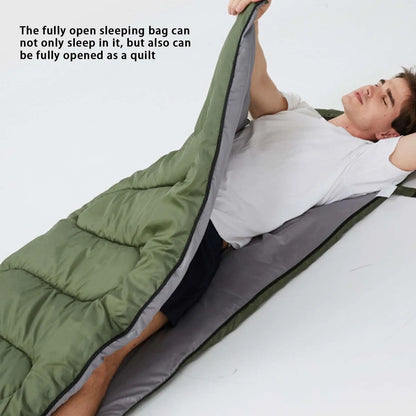 Camping Sleeping Bag Waterproof Portable  4 Season Warm Envelope Backpacking  Sleeping Bag  for Outdoor Traveling Hiking
