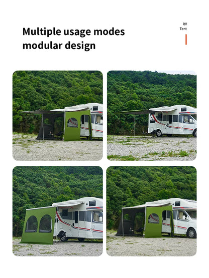 Campervan Tent, Caravan awning tent, RV awning screen room, family room, camper privacy room, awning tent van tent sunshade