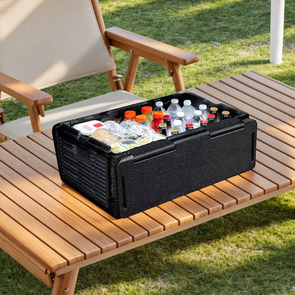 Top Load Thermal Hot Box Lightweight Foldable Cooler Fresh Box Multipurpose Outdoor Storage Box for Outdoor Camping