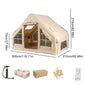 Large Inflatable Camping Tent Ultra-Quick Setup Blow Up Tent 4 Season Garden Patio Beach Fishing Inflatable Tent With air pump