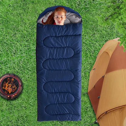 Camping Sleeping Bag Waterproof Portable  4 Season Warm Envelope Backpacking  Sleeping Bag  for Outdoor Traveling Hiking
