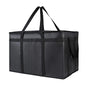 1Pc Portable Insulated Cooler Outdoor Camping Travelling BBQ Catering Materials Zipper Bag Picnic Folding Insulated Bag Tote Bag