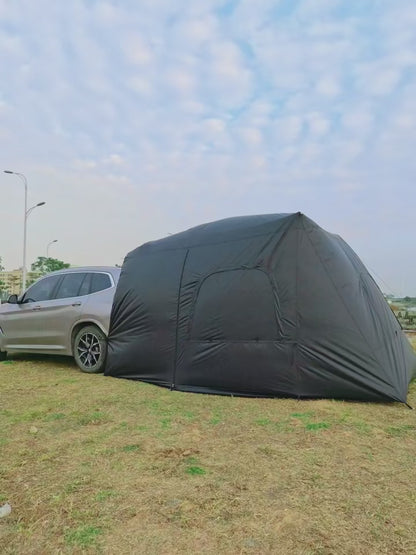 Universal SUV Camping Tent with Spacious Awning Waterproof Car Tent Easy Setup for Backpacking Traveling  Outdoors Car tail tent