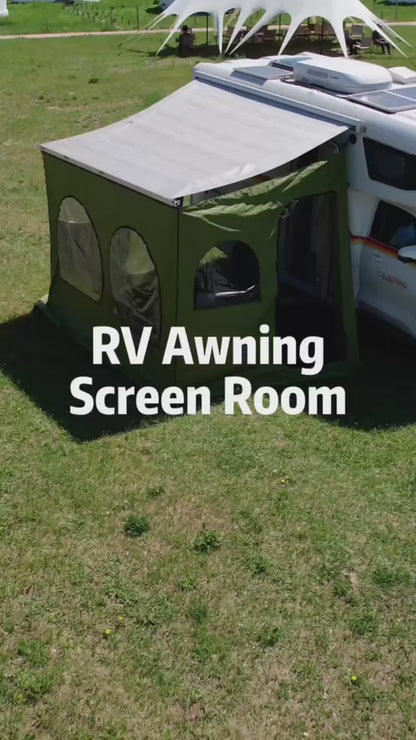 Campervan Tent, Caravan awning tent, RV awning screen room, family room, camper privacy room, awning tent van tent sunshade